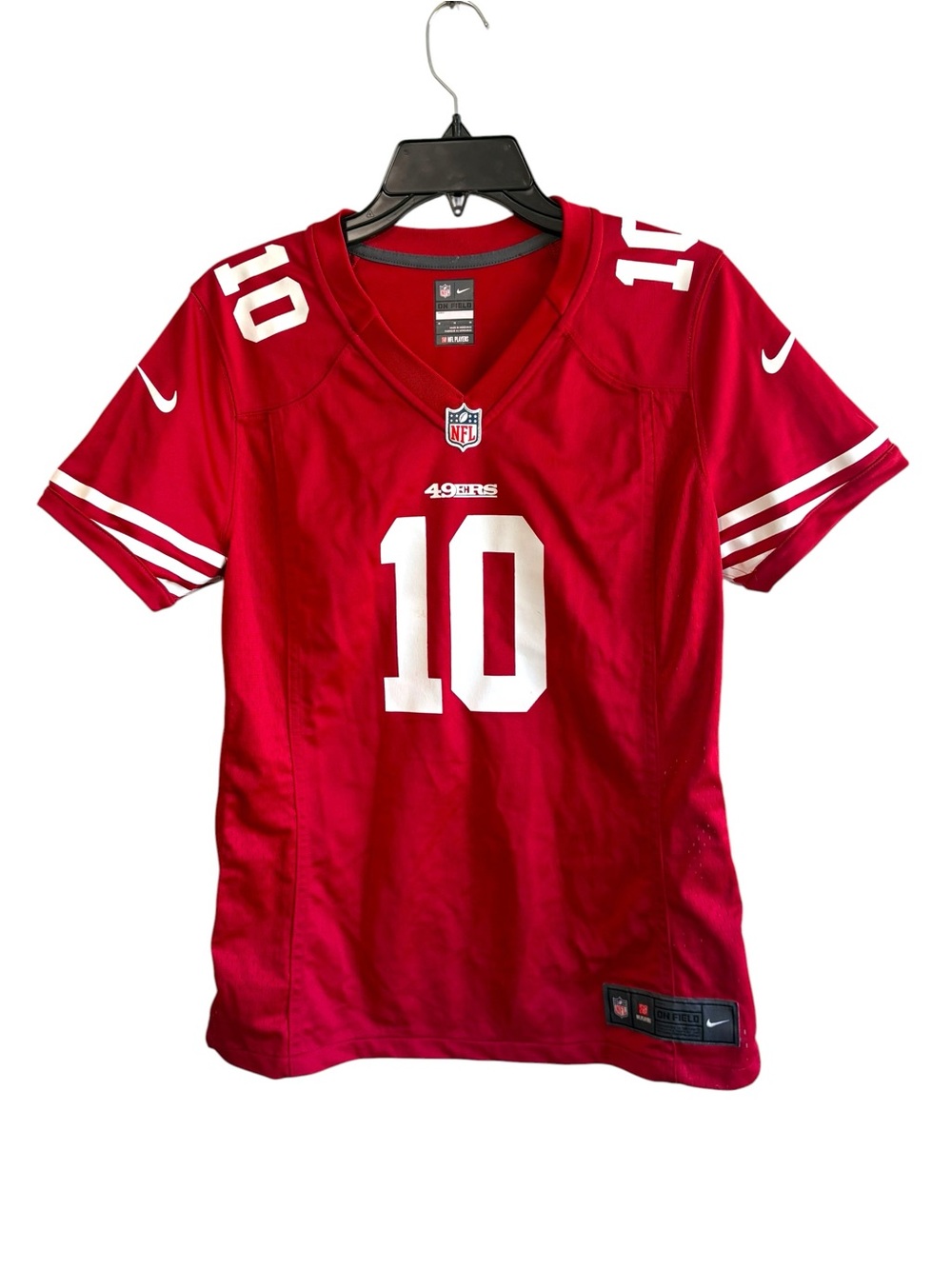 Nike‎ On Field Women’s Medium San Francisco 49ers Jimmy Garoppolo #10 Red Jersey